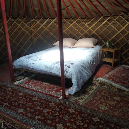 Yourte Rustique En Permaculture Creysse  Bagian luar foto